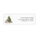 Search for winter baby return address labels Pine tree