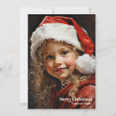 Search for little girl christmas cards Vintage