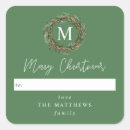 Search for green wreath stickers Stylish