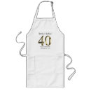 Search for metallic gold aprons Golden