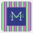Search for pink and green stripes stickers Cute