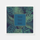 Search for palm leaf napkins Green