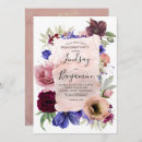 Search for navy blue blush engagement party invitations Floral