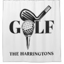 Search for golf shower curtains Sports