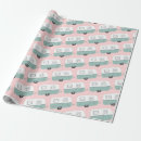Search for camper trailer wrapping paper Vintage