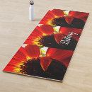 Search for flowers yoga mats Red