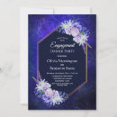 Search for purple lavender navy blue invitations Elegant