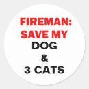 Search for rescue my cats stickers Fire