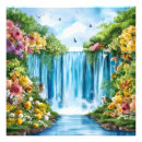 Search for watercolor waterfall art River