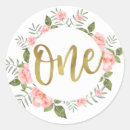 Search for floral template stickers Gold