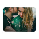 Search for rose gold save the date magnets Minimalist