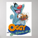 Search for cockroach posters Oggy