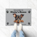 Search for doberman doormats Funny