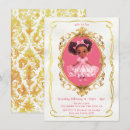 Search for african american princess invitations Elegant