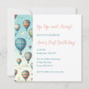 Search for up and away birthday invitations Sky