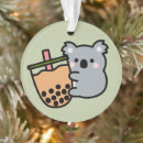 Search for boba milk tea christmas tree decorations Cute