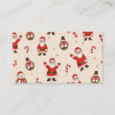 Search for santa claus business cards Snowman