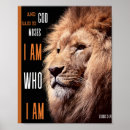 Search for i am who i am posters God