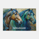 Search for teal doormats Horse lover