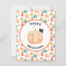 Search for cute pumpkin postcards Watercolor