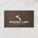 Search for carpenter business cards Construction