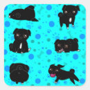Search for black pug stickers Puppy