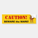 Search for maree bumper stickers Horse