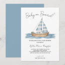 Search for baby on board invitations Blue