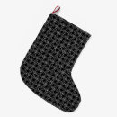 Search for goth christmas stockings Black and white
