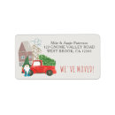Search for mail truck return address labels Traditional