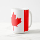 Search for national flag of canada mugs Red