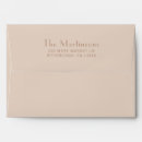 Search for brown wedding envelopes Classy