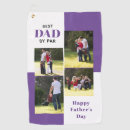 Search for best dad by par golf towels Happy fathers day