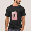 Search for letter q tshirts Pink