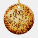 Search for cheese pizza christmas tree decorations Sausage