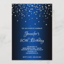 Search for diamond 60th birthday invitations Blue