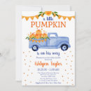 Search for little pumpkin baby boy shower invitations Cute
