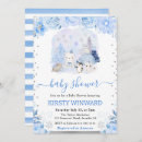 Search for arctic baby shower invitations Cute