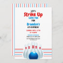 Search for childrens bowling party invitations Sports