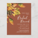 Search for fall bridal brunch invitations Botanical