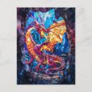 Search for breathing fire postcards Mystical
