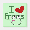 Search for froggy magnets Frogs