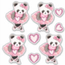 Search for pink panda stickers Adorable