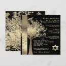 Search for gold tree invitations Star of david
