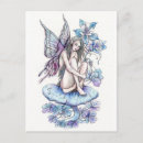 Search for blue fairy postcards Fantasy