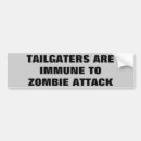 Search for attack bumper stickers Zombies