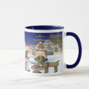 Search for christmas village mugs Reindeer