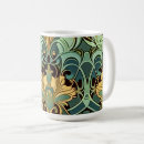 Search for vintage wallpaper pattern mugs Nouveau