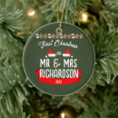 Search for newlywed christmas tree decorations Husband and wife