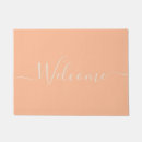 Search for peach doormats Script
